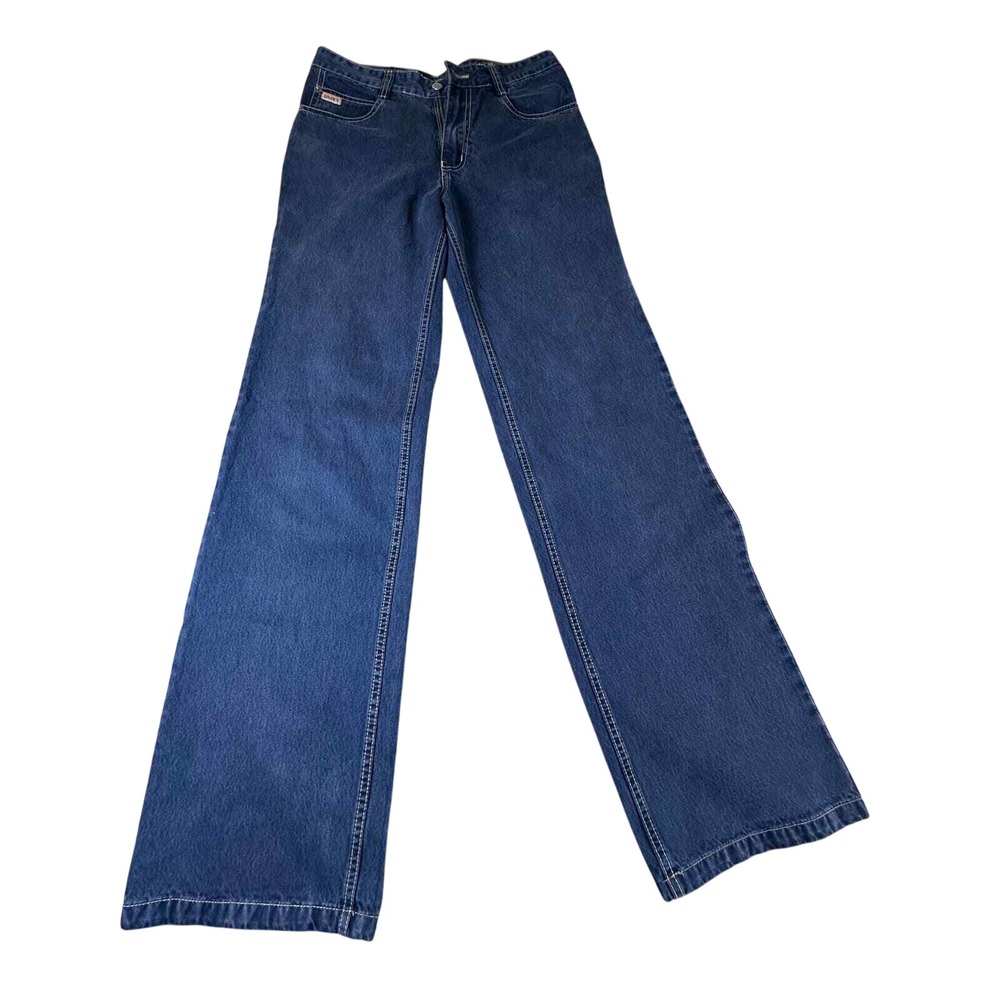 Brawn Raw Strength Jeans & Casual 5 Pocket Mens Blue Jeans Size 32 Mid Rise